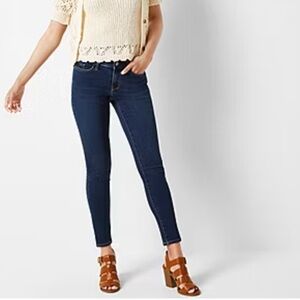 Dark Skinny Jeans size large black